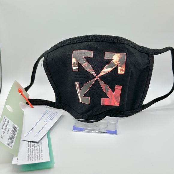 Off-White Face Mask “Black/Red Caravaggio Mask” - Picture 1 of 4